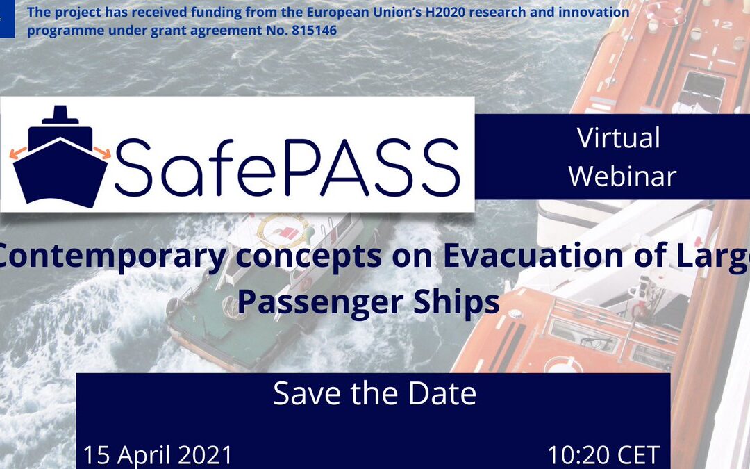 Webinar on “Contemporary concepts on Evacuation of Large Passenger Ships’”