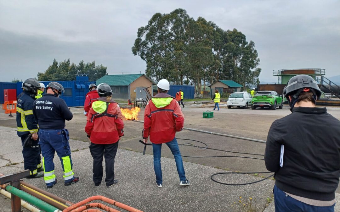 Fire tests started at the Centro Jovellanos training ground