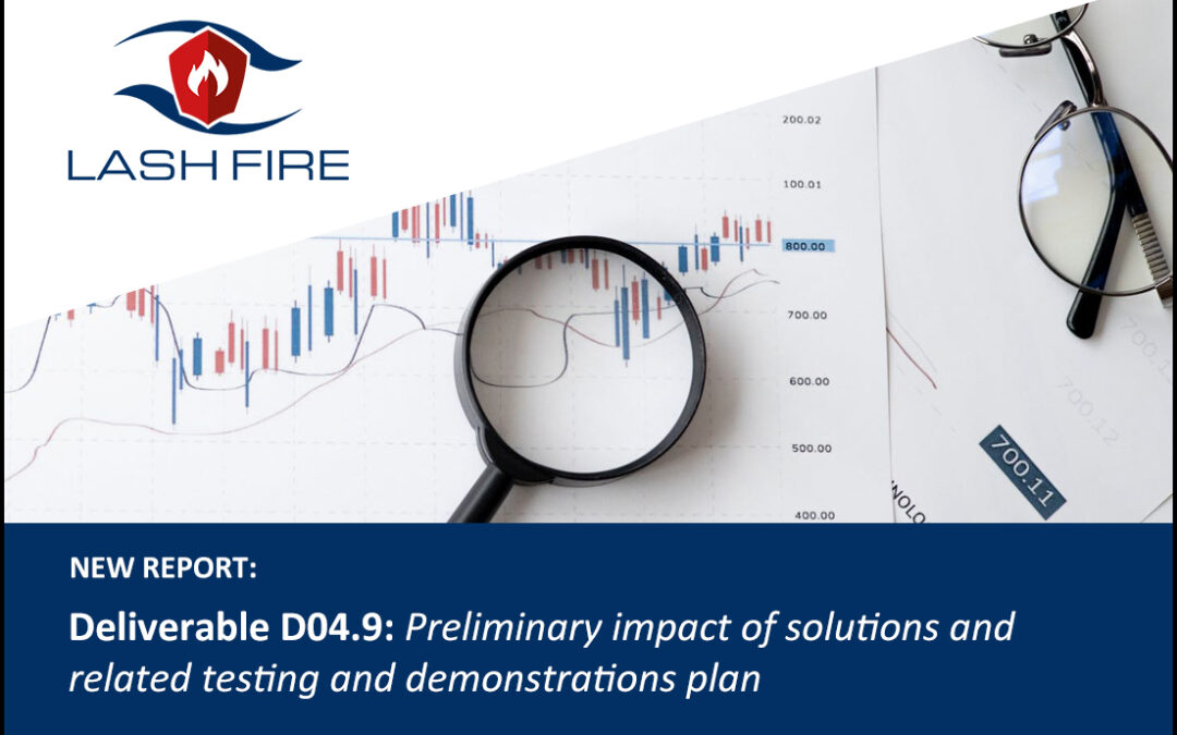 Welcome to read Deliverable D04.9 – Preliminary impact of solutions and related testing and demonstrations plan