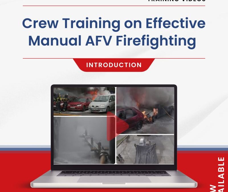 The LASH FIRE project proudly presents the crew training videos series on Effective Manual AFV Firefighting!